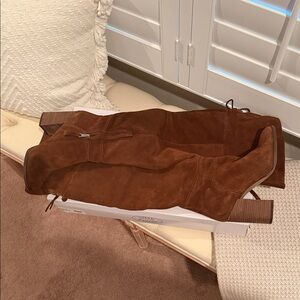 Steve Madden Brown Over the Knee Boots